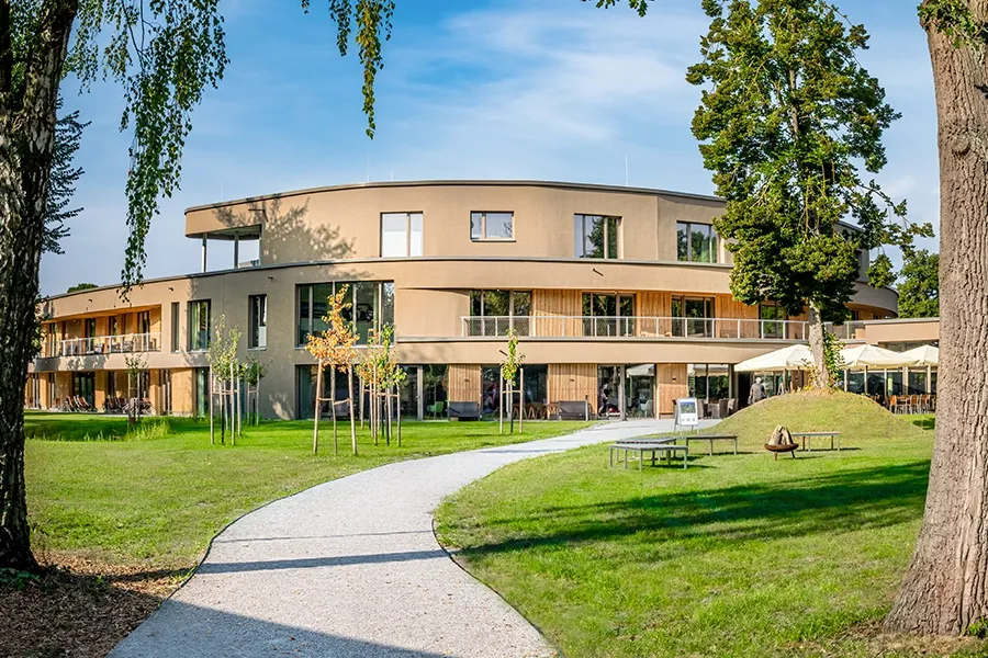Blick vom Ufer
